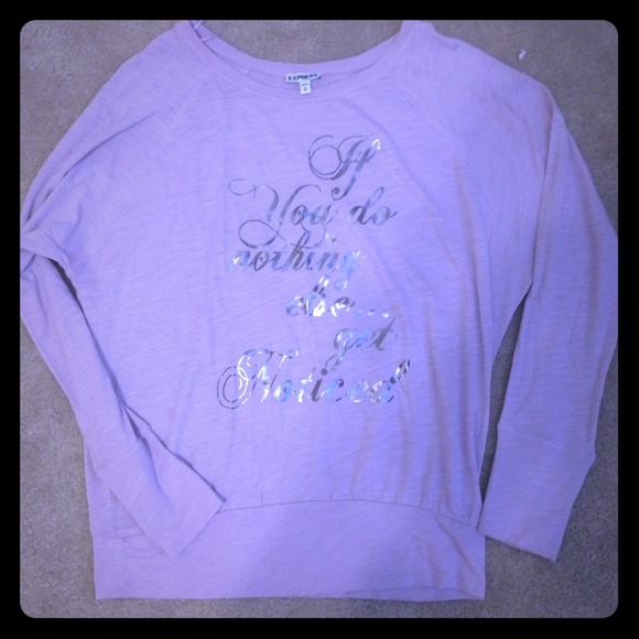 Express long sleeve shirt
