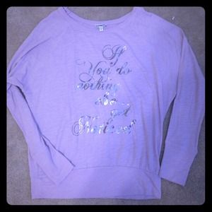 Express long sleeve shirt