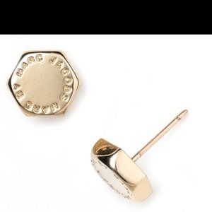 Marc Jacobs hexagon earrings (golden)