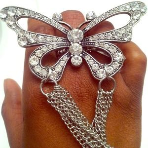 Sold....Large butterfly ring! Custom Made
