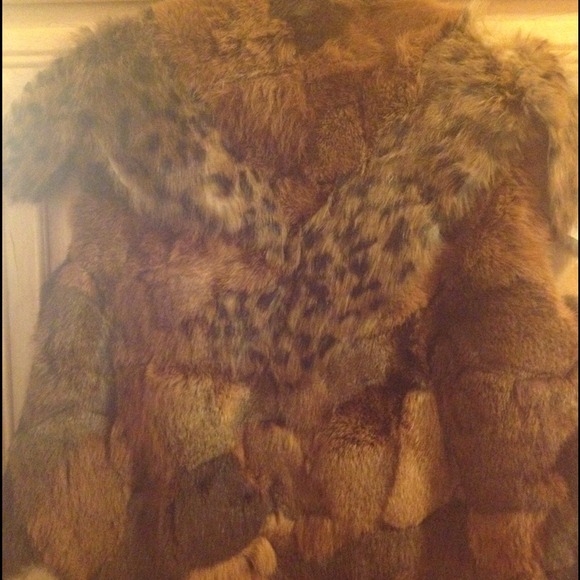 Real rabbit fur vest - Picture 2 of 3