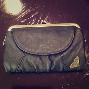 Black Roxy Clutch
