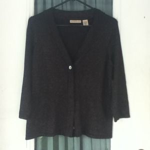 Beautiful button front sweater!  3/4 sleeves