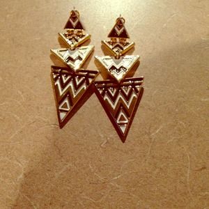 House of Harlow earrings