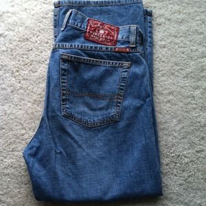 Lucky brand light wash capris