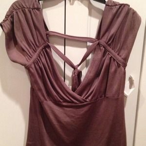 NWT Flounce top