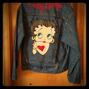 Vintage Betty Boop Jean Jacket never worn,