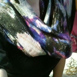 Multi colored scarf