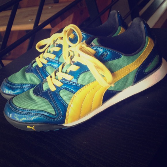 Puma Multi-Colored Athletic Shoe