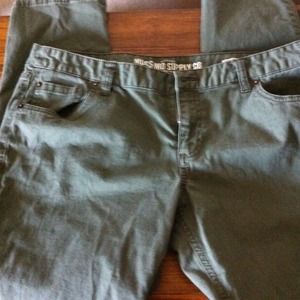 ***TRADED***w/ noy2312 Green Skinny Jeans