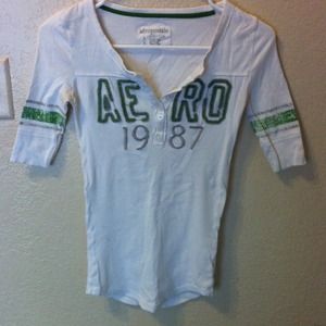 Aeropostale 1/4 sleeve top