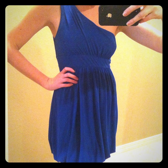 Blue dress