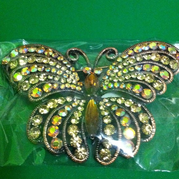 Brand new butterfly brouch