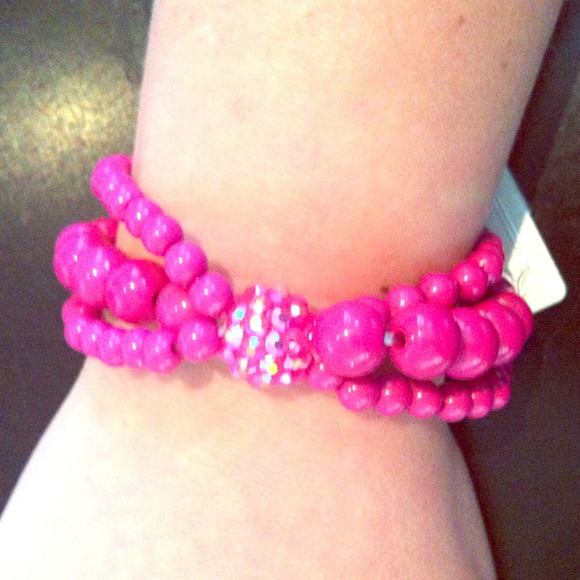 Pink Bling Bracelet