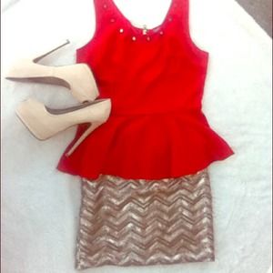 Skirt, Top, Heels 💋