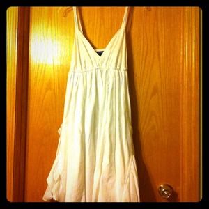 White sun dress