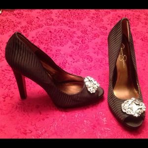 Jessica Simpson peep toe