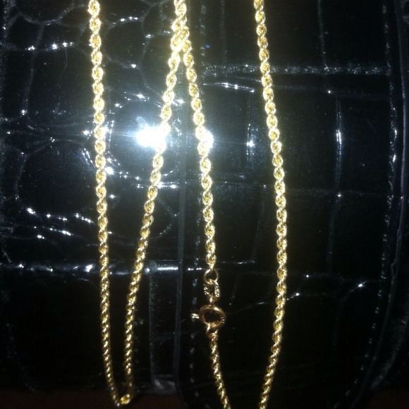 14k gold rope chain