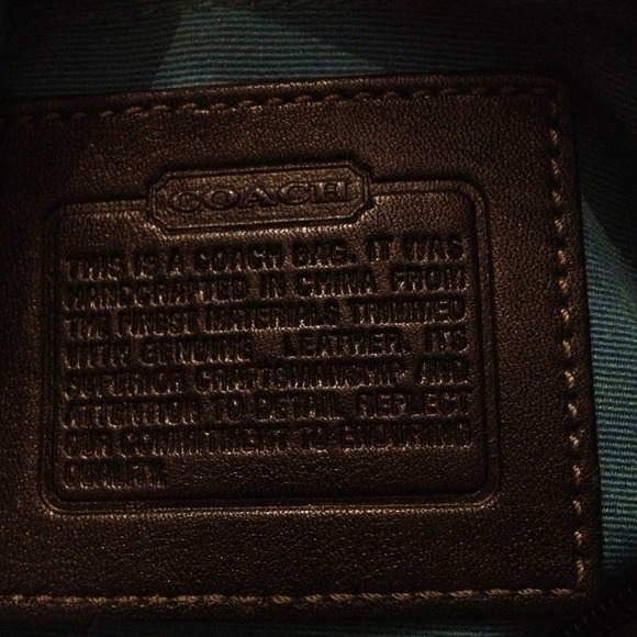 🚫SOLD🚫Small Authentic COACH handbag - Picture 3 of 4