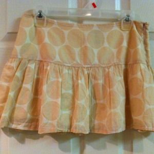 Pink and white skirt