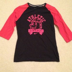 Nike 3/4 sleeve workout top