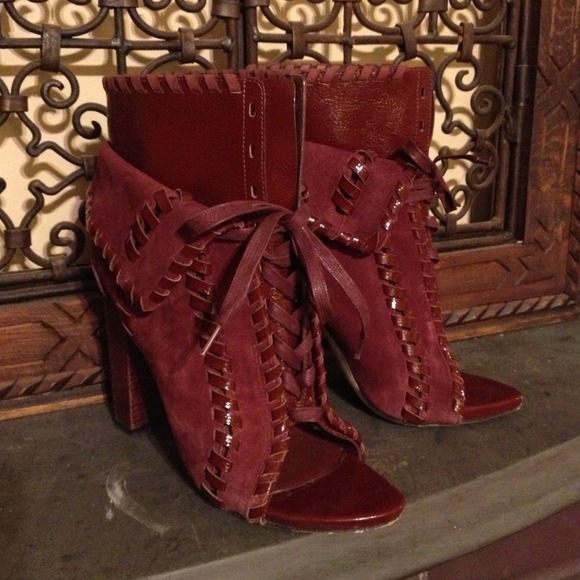 REDUCED: A. Wang Peep-toe Booties