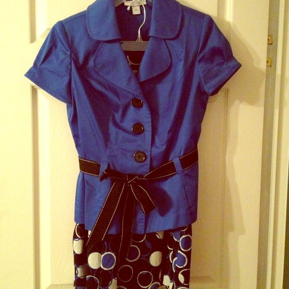 2piece jacket with skirt