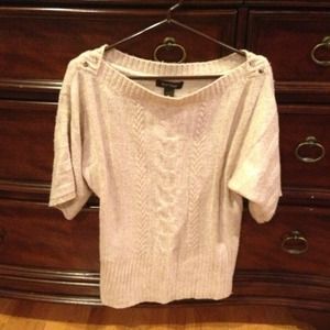 White House Black Market wide Neck sweater