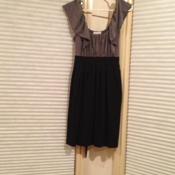 NWOT Gray and Black dress
