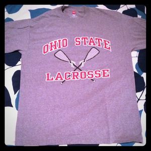 <SOLD> OHIO STATE lacrosse tshirt