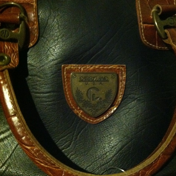 **reduced** Vintage leather handbag. - Picture 3 of 3