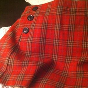 Gap Size 4 Plaid Mini Skirt