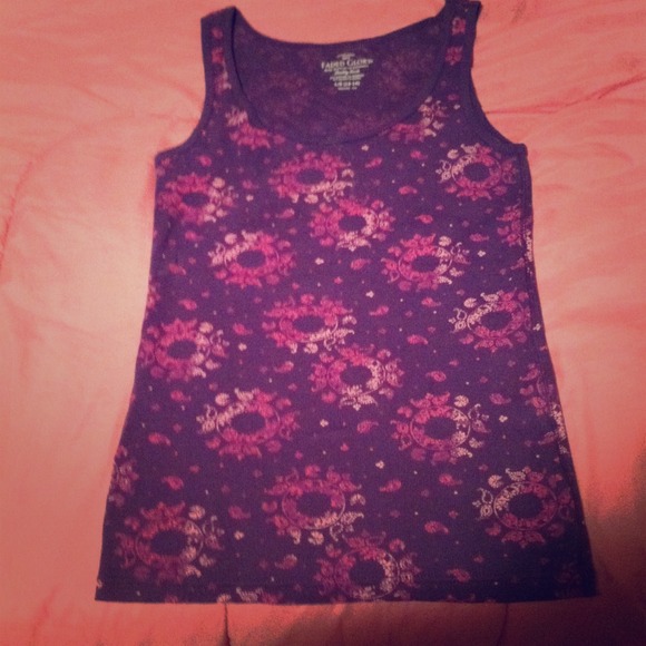 Never warn purple cute tank top - Picture 1 of 4