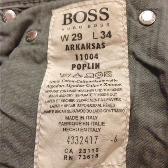Boss mans pant