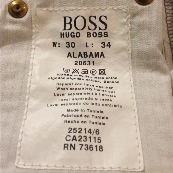 Boss mans pants