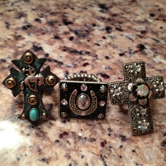 :::::Bundle::::: 3 fashion rings