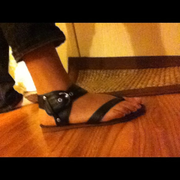 🔴HOLD! Black Sandals