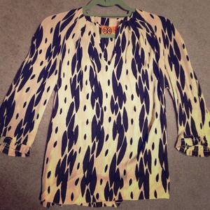 Authentic Tory Burch 3/4 sleeve blouse