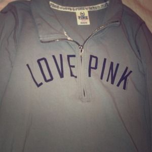 Med grey pullover from pink by Victoria's secret