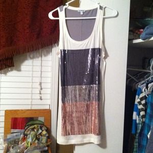 EXPRESS Sequined Tunic! Size Medium