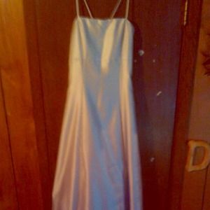 Lavender Floor-length Prom Dress