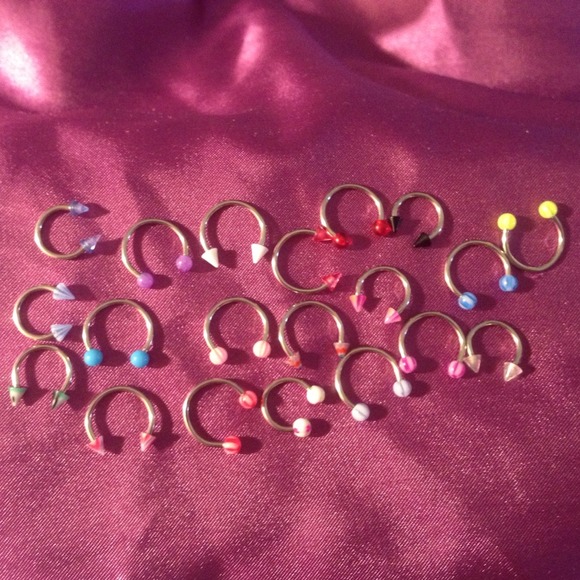 -Reserved Trade- 41 pieces of body jewlery