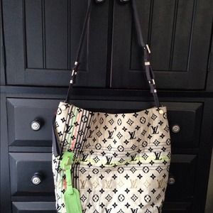 Louis Vuitton bright colors purse!
