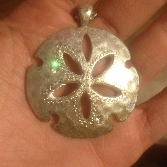 Sand dollar necklace