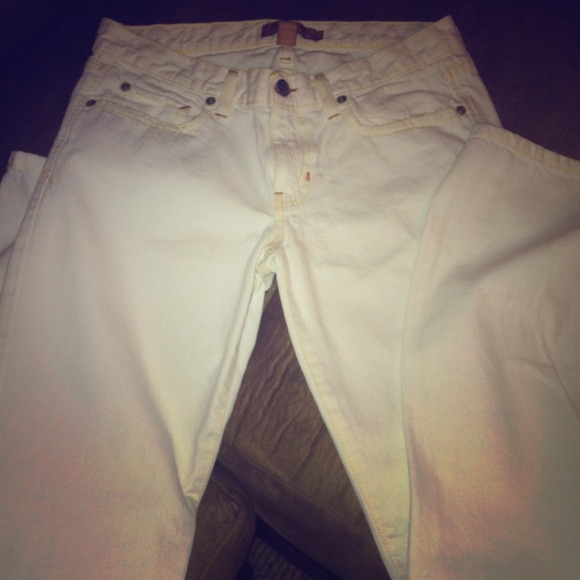 White jeans