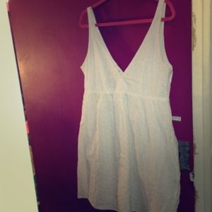 NWOT Beautiful Eyelet White Sundress