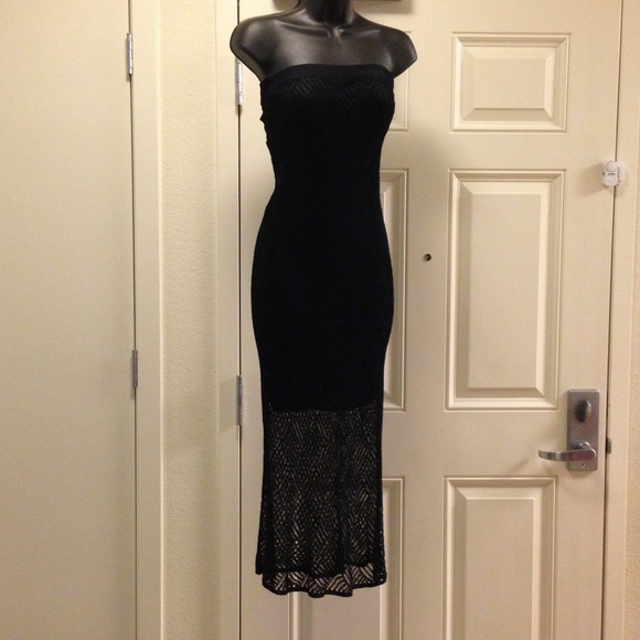 Bebe black dress