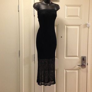 Bebe black dress
