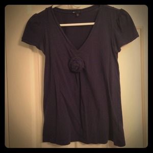 Navy V-Neck