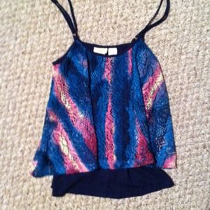 Daytrip shirt from Buckle - multi colored size S